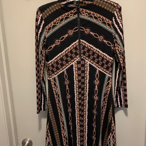 Free People Printed Mini Dress - Picture 2 of 3